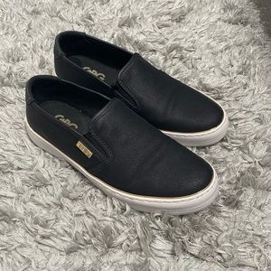 G by Guess Black Slip On Sneakers